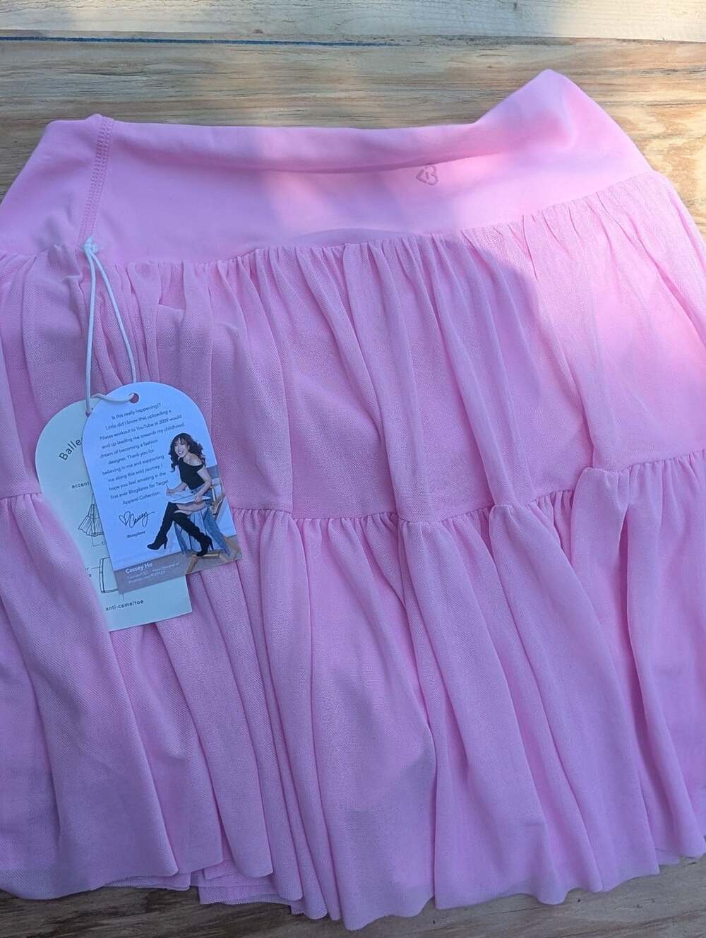 Blogilates Pink Skirt New